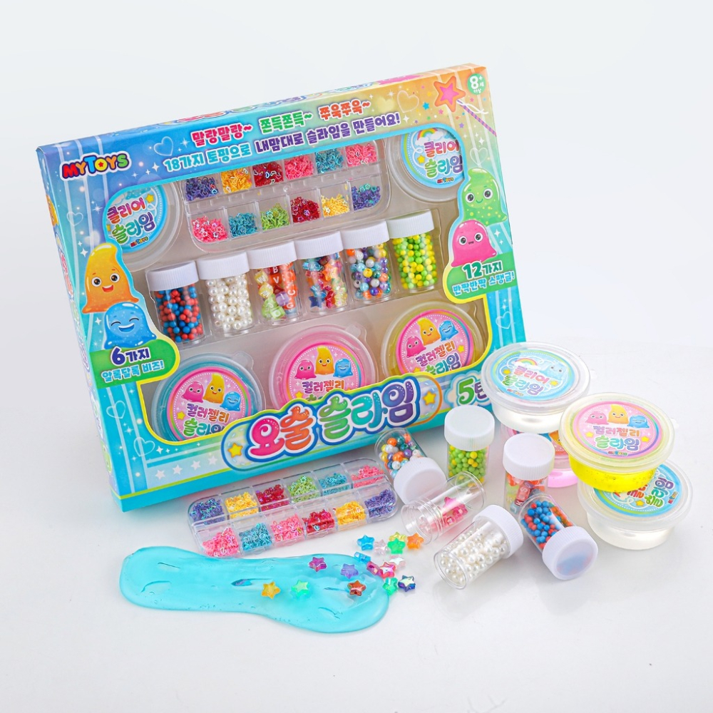 [MBB🇰🇷現貨附發票]韓國 MYTOYS史萊姆 魔法23件寶盒 23件組 禮盒組-細節圖4