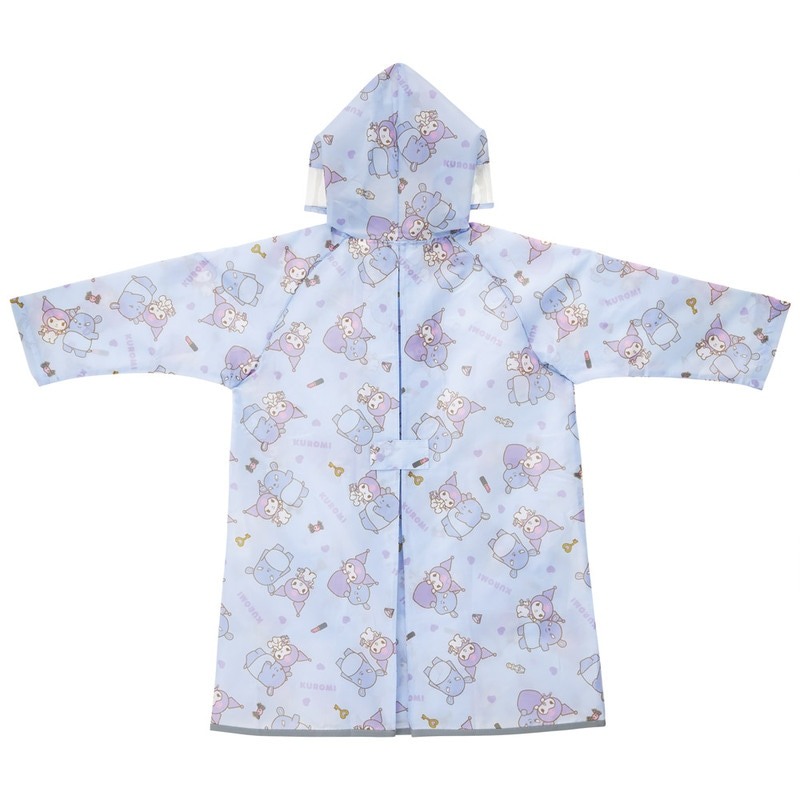 [MBB🇯🇵現貨附發票]日本 SKATER 庫洛米 排扣式 雨衣 兒童雨具 書包雨衣 RACO1M 三麗鷗-細節圖4
