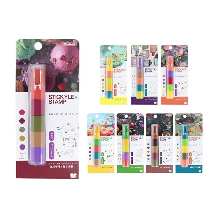 [MBB🇯🇵現貨附發票]日本 SUN-STAR 疊疊樂浸透印章筆 點點印章 自來印章 手帳-細節圖5