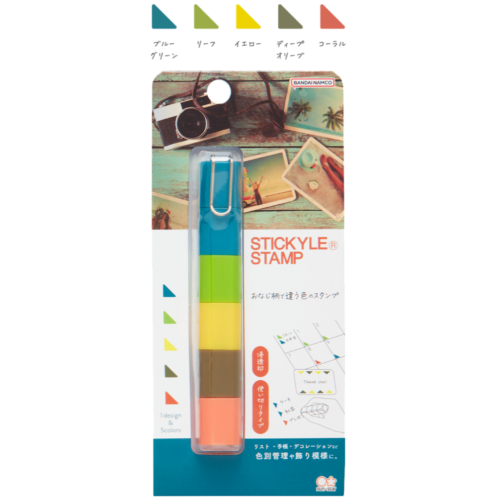 [MBB🇯🇵現貨附發票]日本 SUN-STAR 疊疊樂浸透印章筆 點點印章 自來印章 手帳-規格圖7