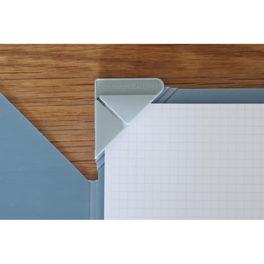 [MBB🇯🇵現貨附發票]日本 KING JIM NANAMEKURI 三角扣L型資料夾 L夾 角夾 文件夾-細節圖5