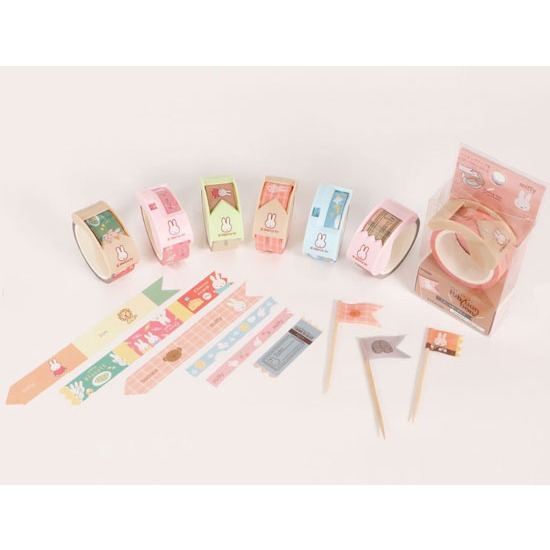 [MBB🇯🇵現貨附發票]日本 KUTSUWA Rib bon bon Miffy Snoopy 紙膠帶切割組 限定-細節圖2