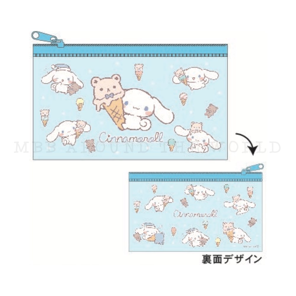 日本 三麗鷗 網眼資料袋 小物收納袋 PVC 文件袋 大耳狗 庫洛米 美樂蒂 KITTY-規格圖6