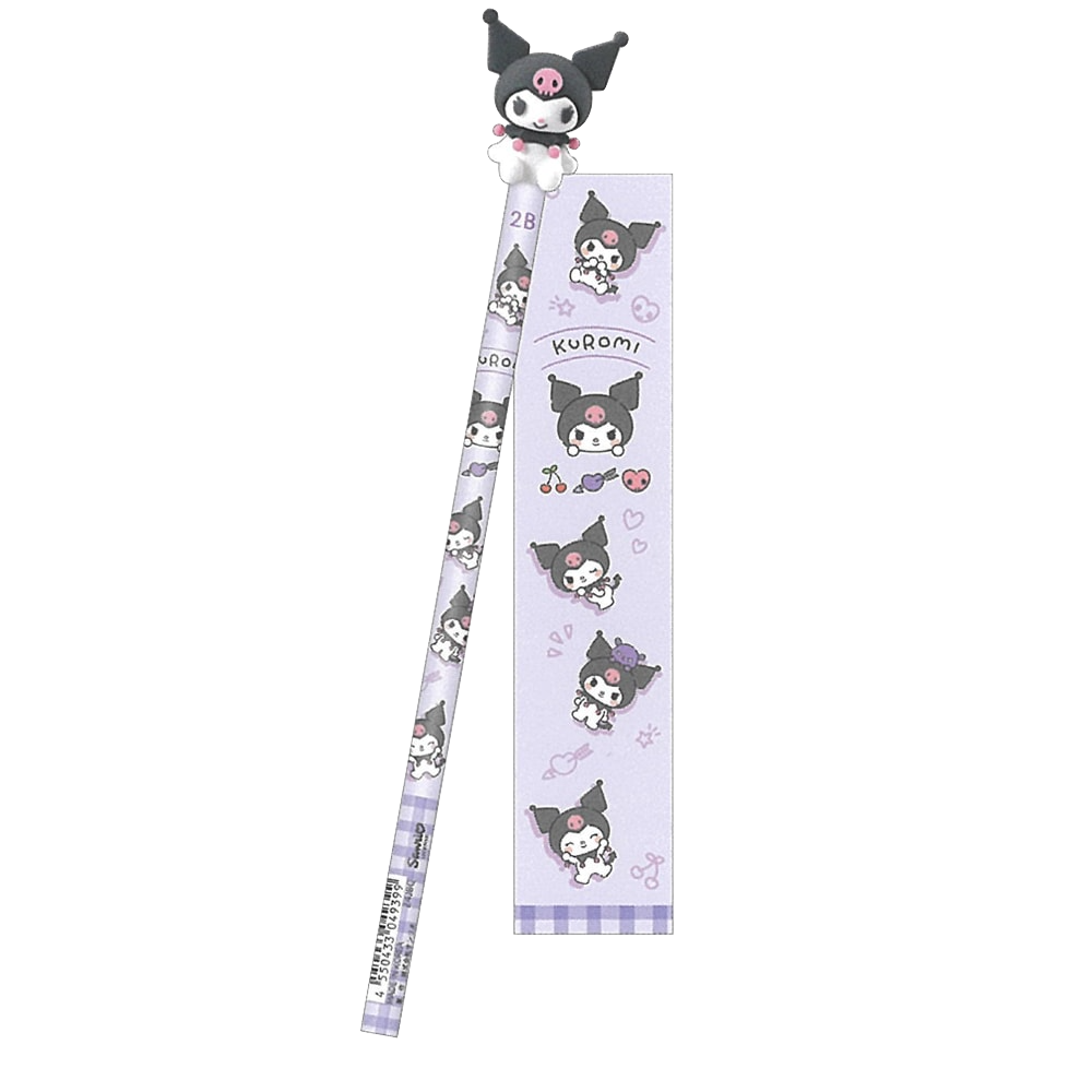 [MBB🇰🇷現貨附發票]日本 三麗鷗 公仔造型鉛筆 2B KITTY 大耳狗 美樂蒂 庫洛米-規格圖4