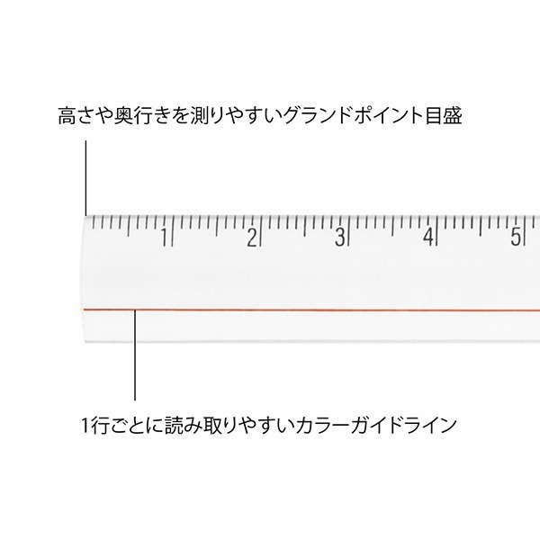 [MBB🇯🇵現貨附發票]日本 MIDORI 透明放大尺 15cm 直尺 定規 1.5倍放大 閱讀尺-細節圖6