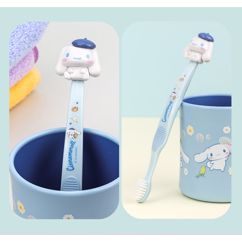 [MBB🇰🇷現貨附發票]韓國 Lilfant 三麗鷗 公仔造型牙刷 庫洛米 大耳狗-細節圖6