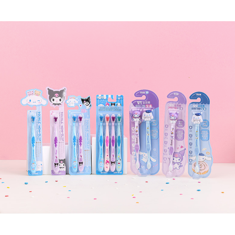 [MBB🇰🇷現貨附發票]韓國 Lilfant 三麗鷗 公仔造型牙刷 庫洛米 大耳狗-細節圖10