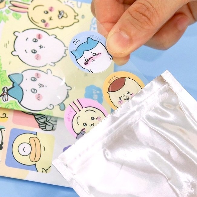 [MBB🇰🇷現貨附發票]韓國 吉伊卡哇 水潤瞬間止癢貼18枚 造型貼 Chiikawa 水凝貼-細節圖5