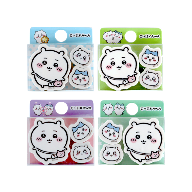 [MBB🇰🇷現貨附發票]韓國 吉伊卡哇 造型橡皮擦3入組  Chiikawa-細節圖3