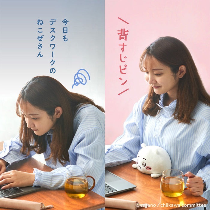 [MBB🇯🇵現貨附發票]日本 Dreams 吉伊卡哇坐姿伴偶 Chiikawa 小八貓 兔兔 玩偶 娃娃 坐姿矯正-細節圖8