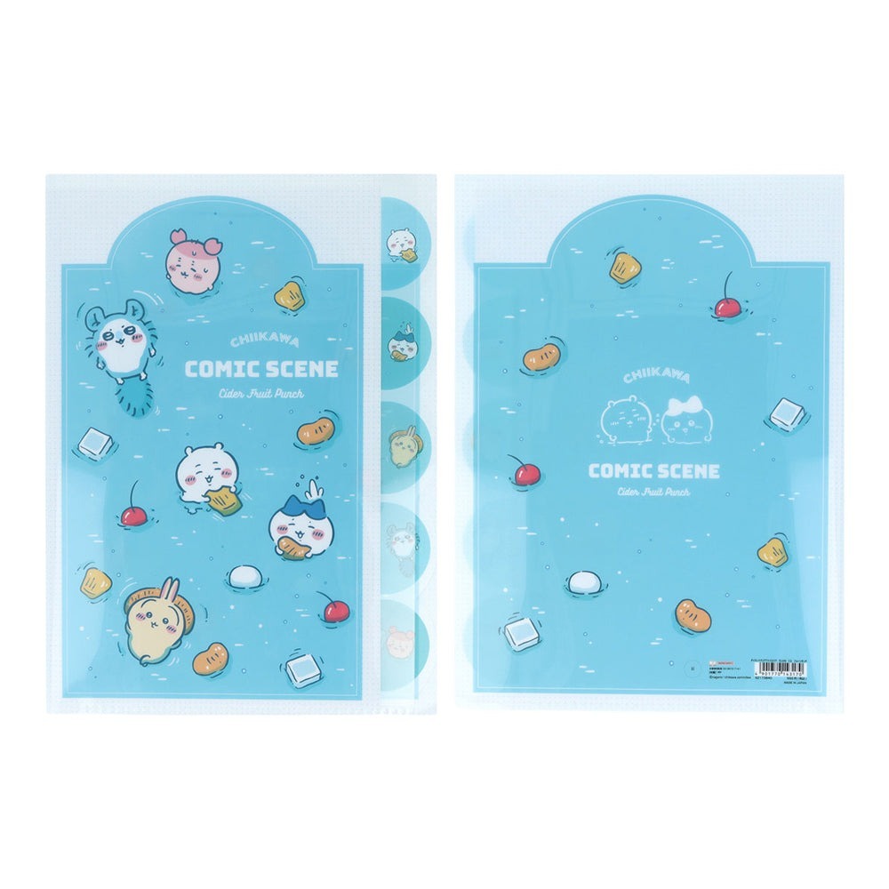 [MBB🇯🇵現貨附發票]日本 吉伊卡哇 5入文件夾 5層資料夾 分類資料夾 A4-細節圖3