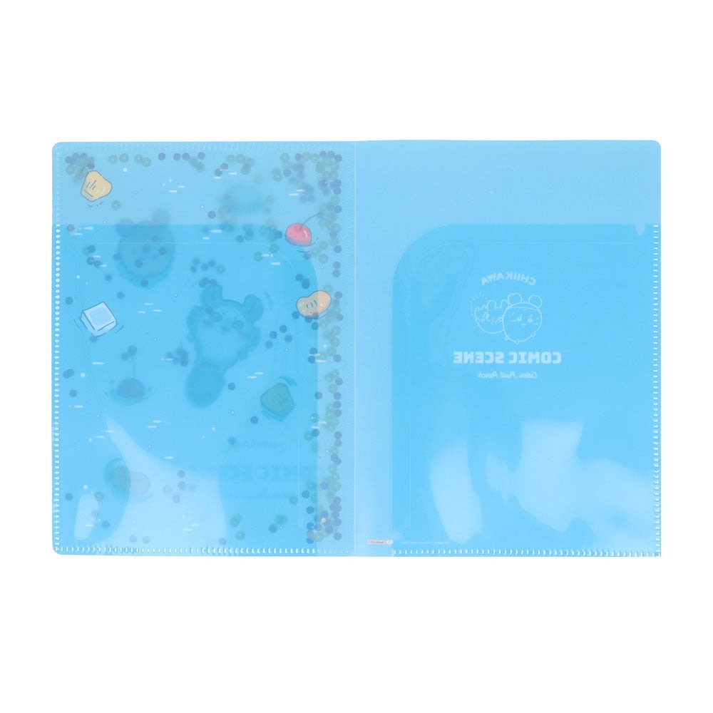 [MBB🇯🇵現貨附發票]日本 吉伊卡哇 A5亮片文件夾 閃片文件夾 雙開文件夾 L夾 資料夾-細節圖5