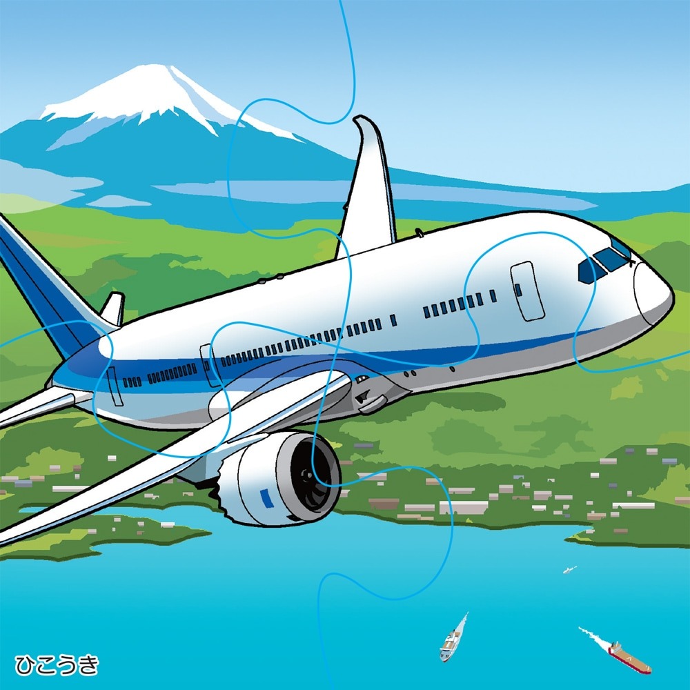 [MBB🇯🇵現貨附發票]日本 Kumon 益智拼圖 STEP1 交通工具大集合 兒童拼圖 幼兒拼圖 2片 6片-細節圖10