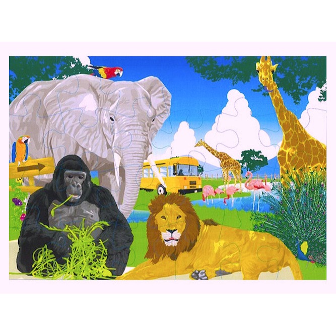 [MBB🇯🇵現貨附發票]日本Kumon 益智拼圖 STEP3動物樂圓 兒童拼圖 幼兒拼圖 24片 35片 48片-細節圖3