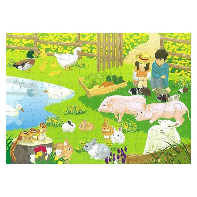 [MBB🇯🇵現貨附發票]日本Kumon 益智拼圖 STEP3動物樂圓 兒童拼圖 幼兒拼圖 24片 35片 48片-細節圖4