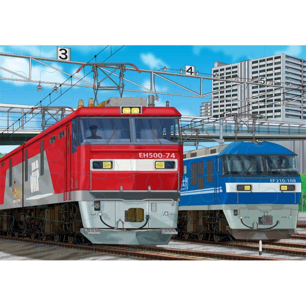 [MBB🇯🇵現貨附發票]日本 Kumon 益智拼圖 STEP3工程電車 兒童拼圖 幼兒拼圖 24片 35片 48片-細節圖4