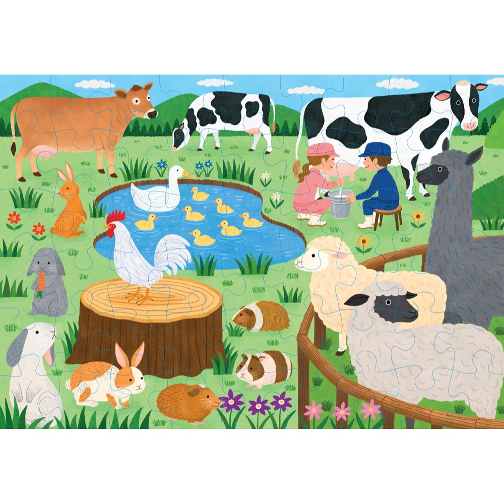 [MBB🇯🇵現貨附發票]日本Kumon益智拼圖STEP4 趣味動物公園 兒童拼圖 幼兒拼圖 54片 70片 88片-細節圖5