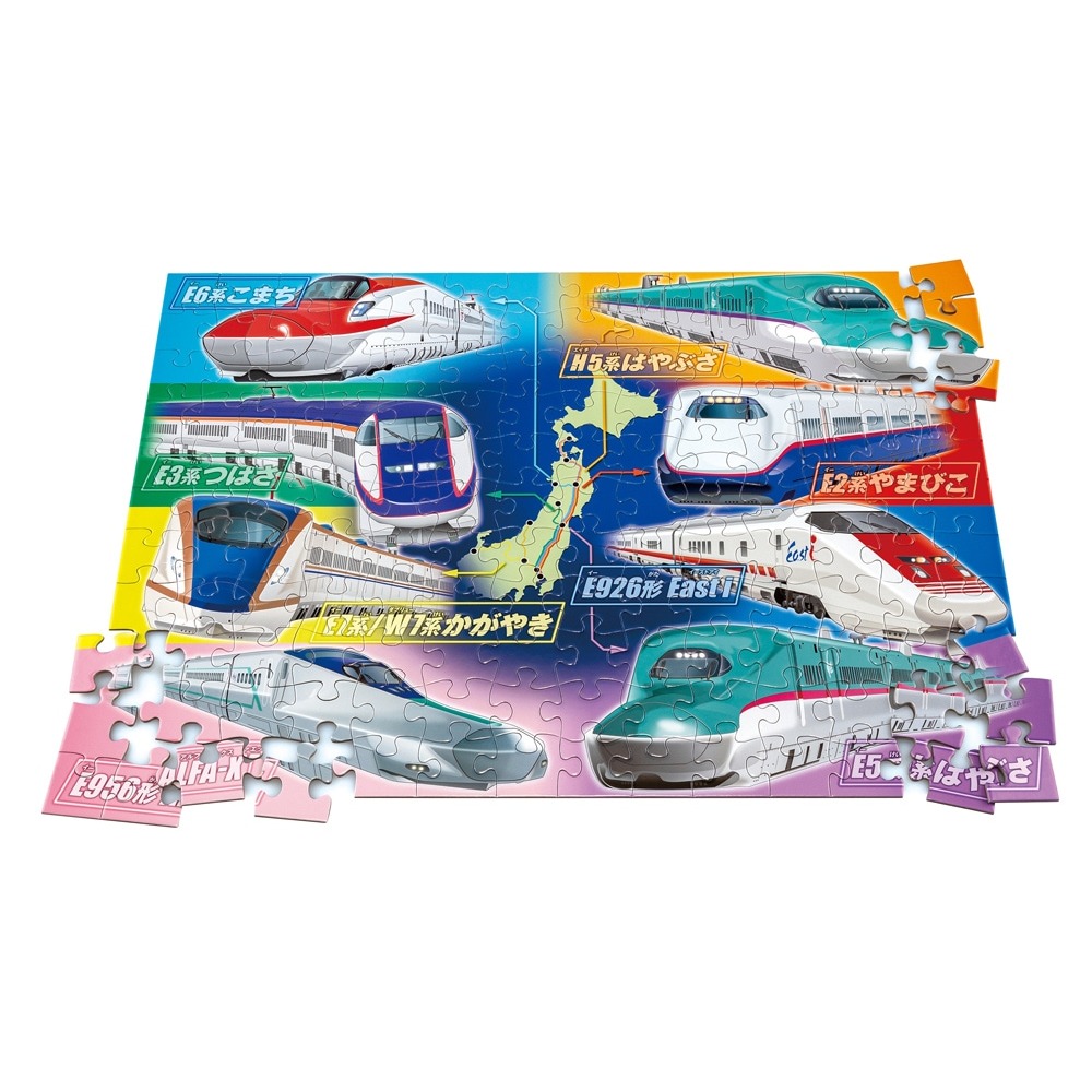[MBB🇯🇵現貨附發票]日本Kumon益智拼圖 STEP6全國新幹線 兒童拼圖 幼兒拼圖 154片 192片-細節圖2
