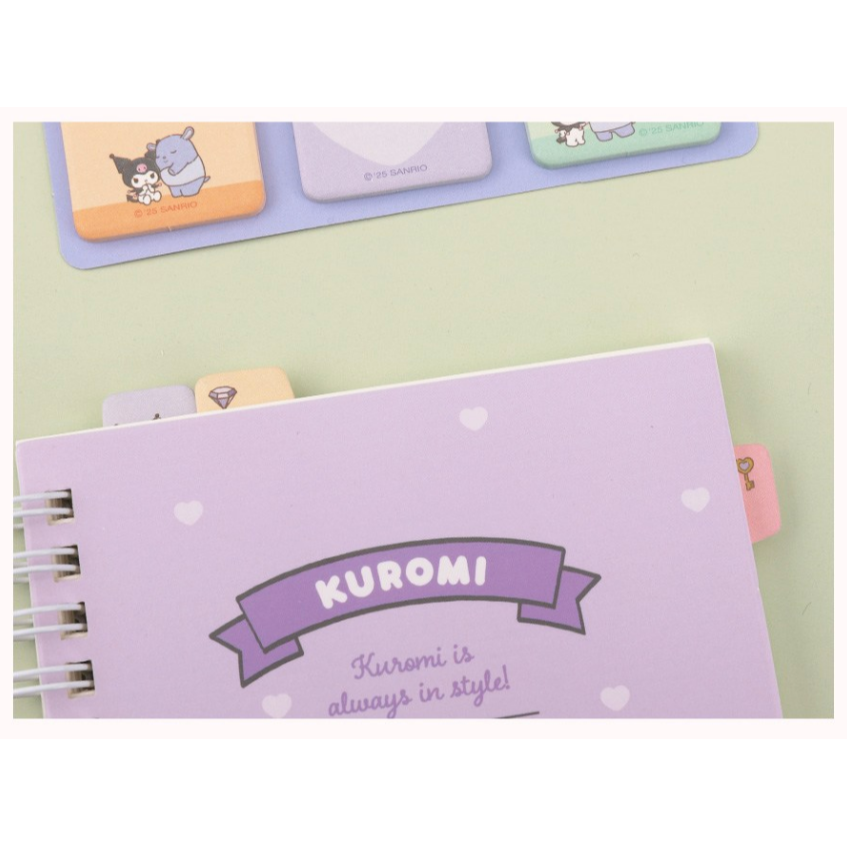 [MBB🇰🇷現貨附發票]韓國 三麗鷗索引便條貼 便利貼 memo 庫洛米 美樂蒂 大耳狗 KITTY 頁籤-細節圖3