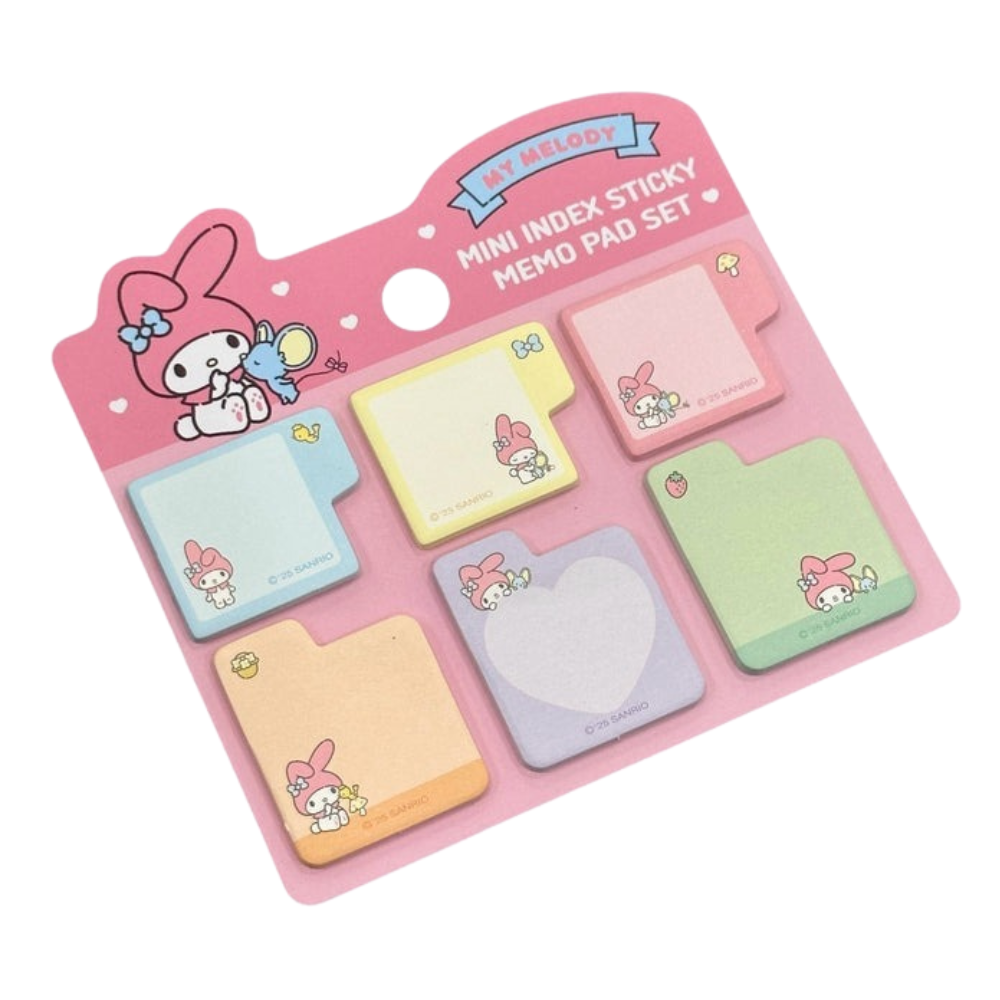 [MBB🇰🇷現貨附發票]韓國 三麗鷗索引便條貼 便利貼 memo 庫洛米 美樂蒂 大耳狗 KITTY 頁籤-規格圖10