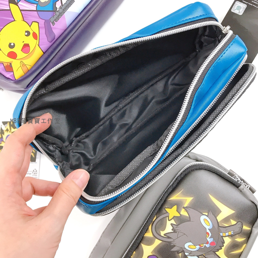 [MBB🇰🇷現貨附發票]韓國 寶可夢雙層拉鍊筆袋 鉛筆盒 雙層筆袋 朱紫-細節圖5
