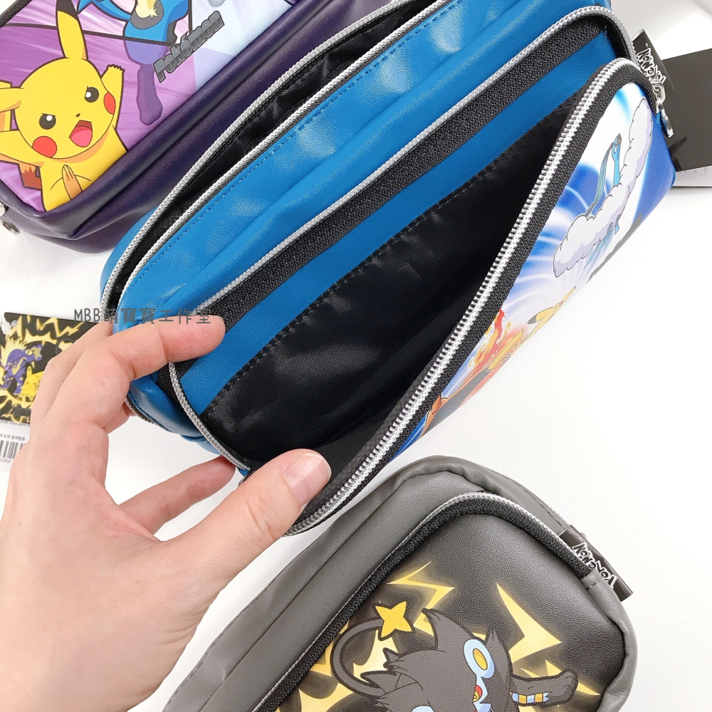 [MBB🇰🇷現貨附發票]韓國 寶可夢雙層拉鍊筆袋 鉛筆盒 雙層筆袋 朱紫-細節圖6