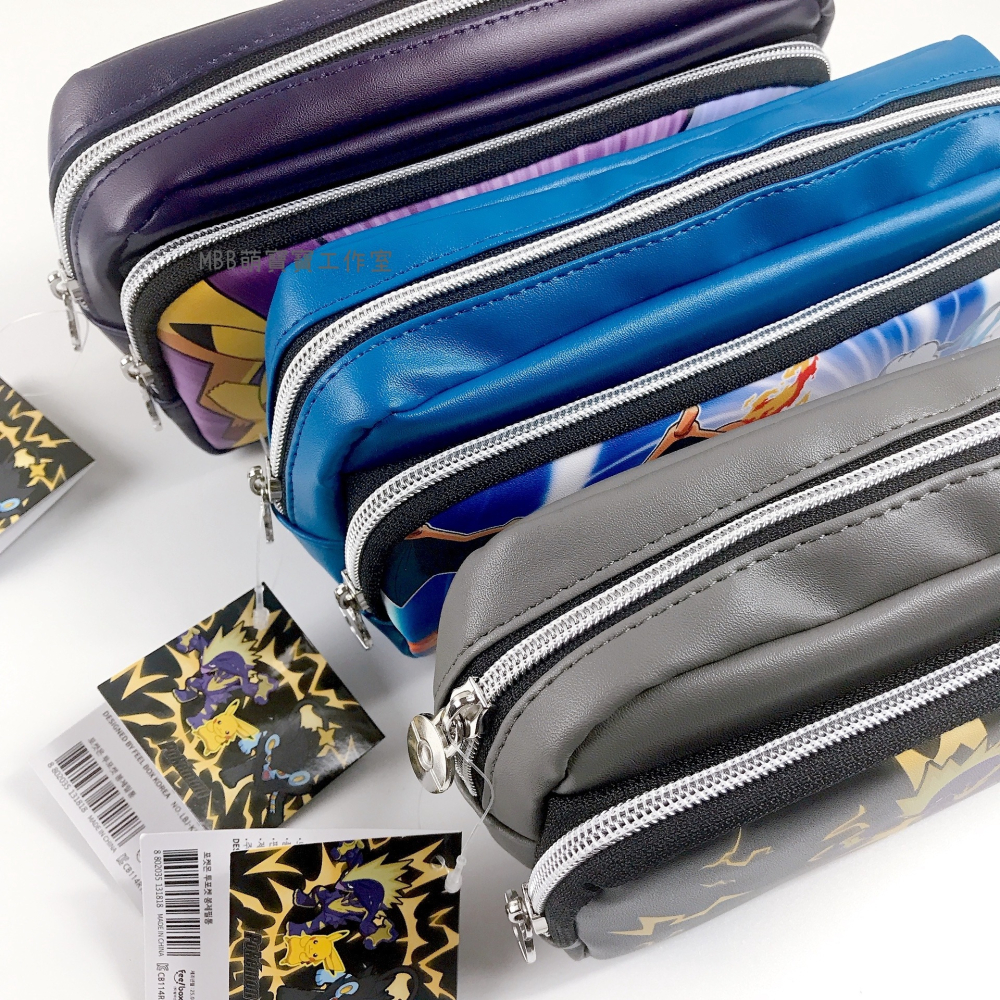 [MBB🇰🇷現貨附發票]韓國 寶可夢雙層拉鍊筆袋 鉛筆盒 雙層筆袋 朱紫-細節圖7