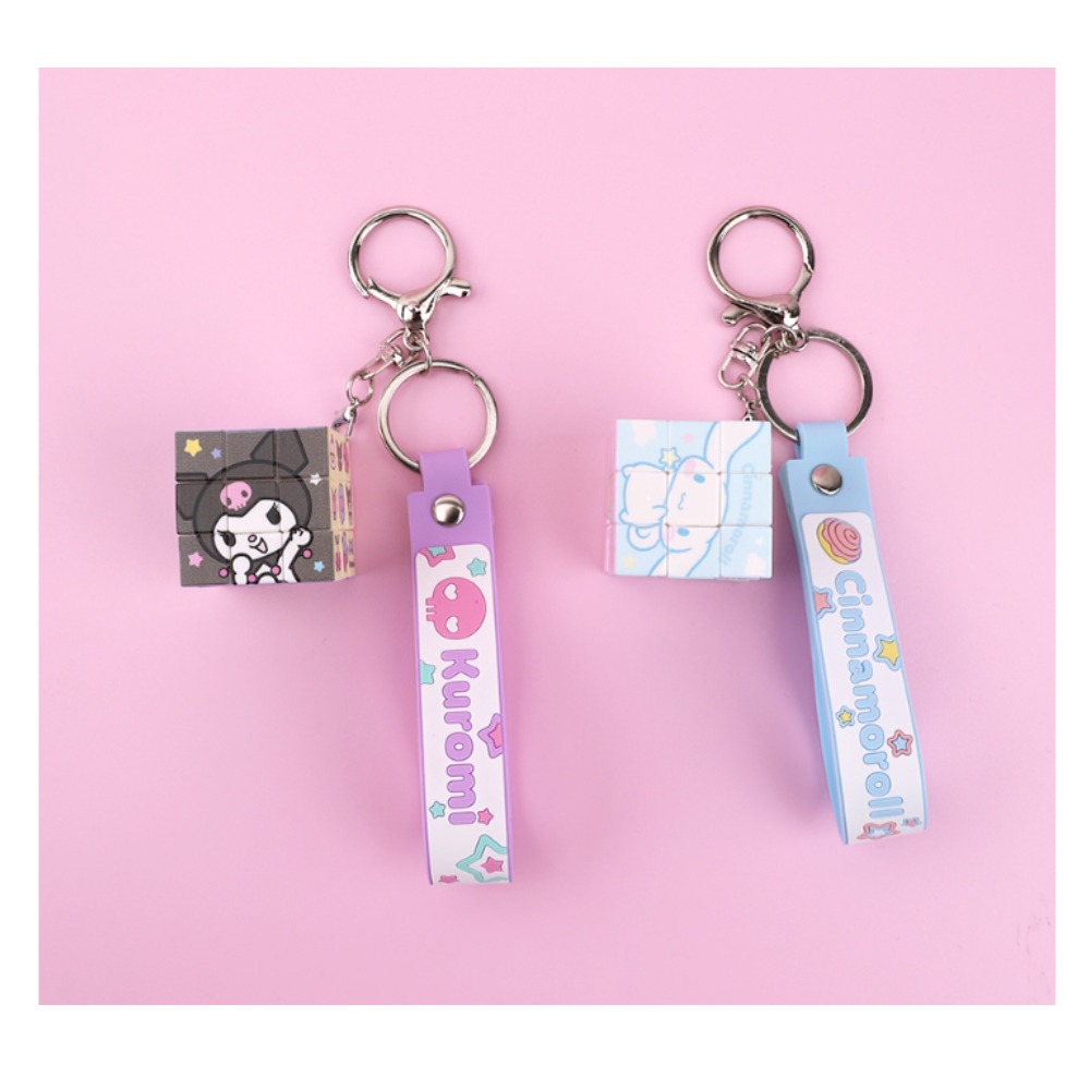 [MBB🇰🇷現貨附發票]韓國 三麗鷗魔術方塊吊飾 大耳狗 酷洛米 魔方鑰匙圈-細節圖3