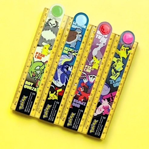 [MBB🇰🇷現貨附發票]韓國 Pokémon寶可夢 15-30公分摺疊尺 洞洞尺 圈圈尺 折疊尺-細節圖2