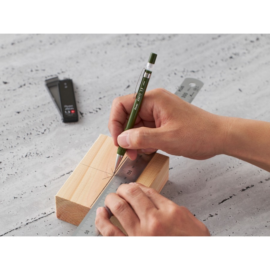 [MBB🇯🇵現貨附發票]日本 Pentel飛龍牌 AMAIN 1.3mm不易斷芯自動鉛筆 自動筆 畫卡-細節圖4