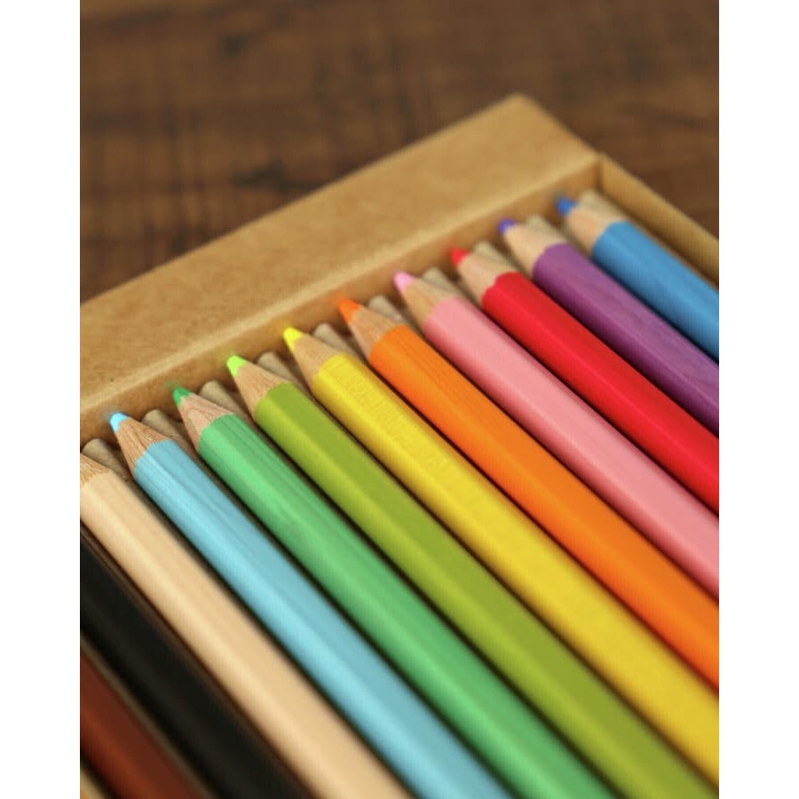 [MBB🇯🇵現貨附發票]日本 TOMBOW蜻蜓牌 木物語 12色色鉛筆 六角色鉛筆 美術 繪圖 CQ-KS12C-細節圖2