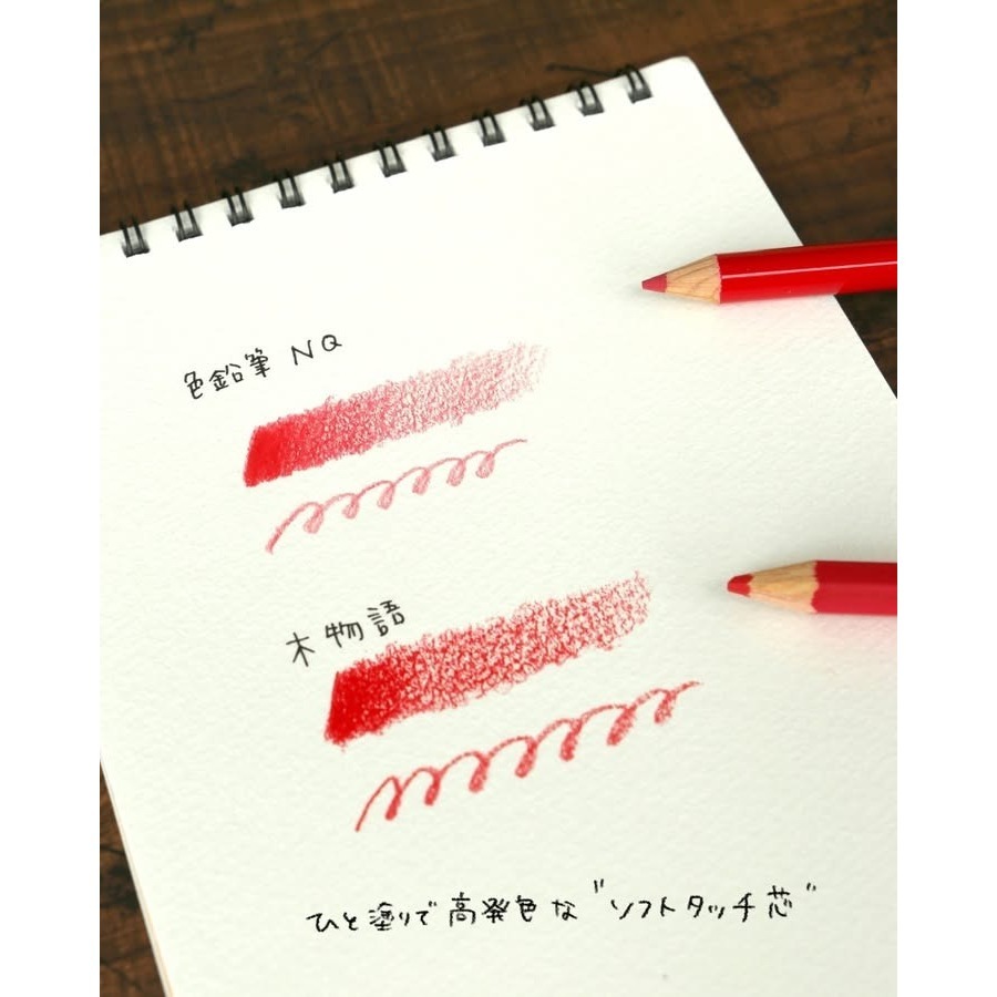 [MBB🇯🇵現貨附發票]日本 TOMBOW蜻蜓牌 木物語 12色色鉛筆 六角色鉛筆 美術 繪圖 CQ-KS12C-細節圖5