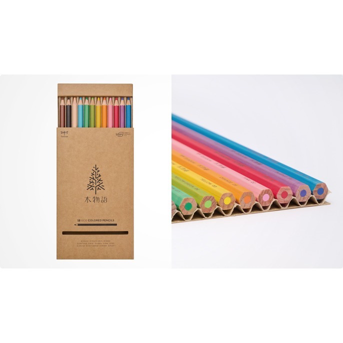 [MBB🇯🇵現貨附發票]日本 TOMBOW蜻蜓牌 木物語 12色色鉛筆 六角色鉛筆 美術 繪圖 CQ-KS12C-細節圖9
