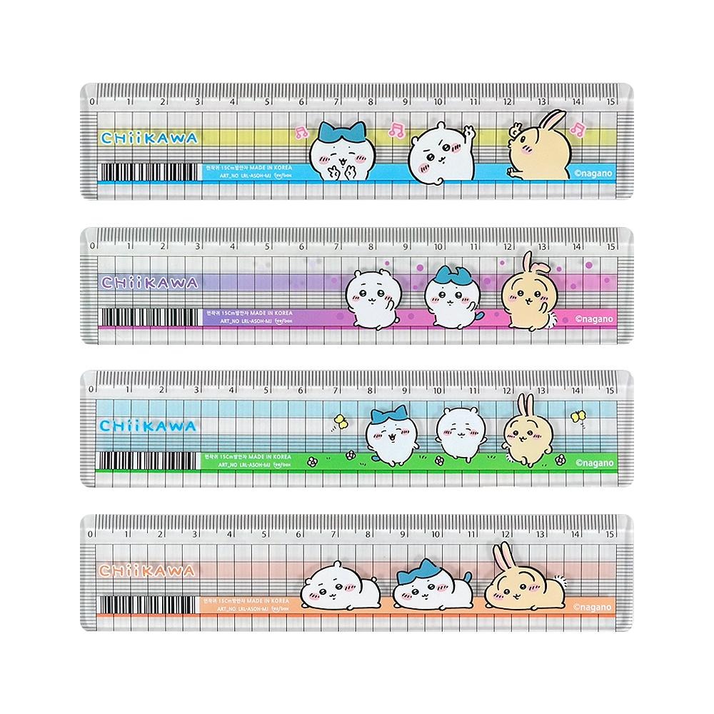 [MBB🇯🇵現貨附發票]韓國 Chiikawa 吉伊卡哇 15公分直尺 15cm 定規尺 小八 烏薩奇-細節圖4