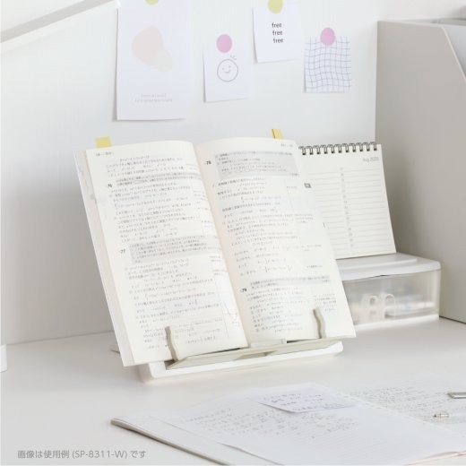 [MBB🇯🇵現貨附發票] 日本SONIC BookUp 書見台 書架 平板架 六段調整 SP-8311-細節圖3