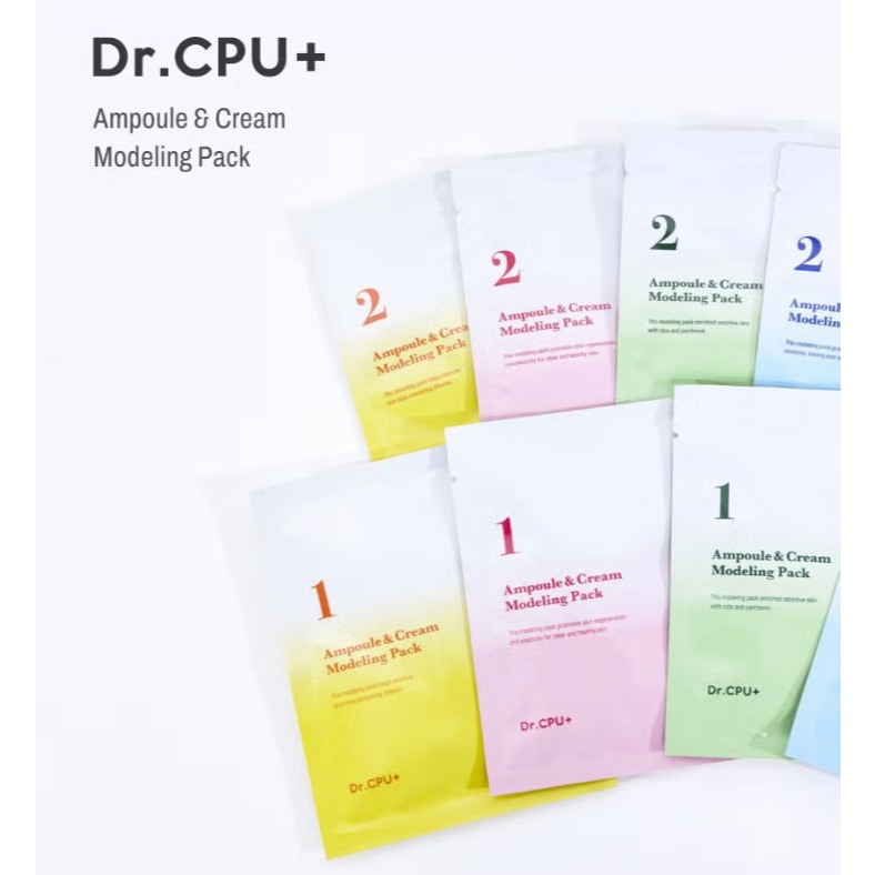 [MBB🇰🇷現貨附發票]韓國大創 Dr.CPU 奶霜軟膜 霜狀軟膜面膜 泥膜 精華安瓶軟膜 免加水-細節圖2