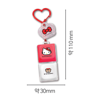 [MBB🇰🇷現貨附發票]韓國 三麗鷗 LED 按鍵吊飾盲盒 按鈕 KITTY 漢頓 酷洛米 美樂蒂 大耳狗 帕恰狗-細節圖5