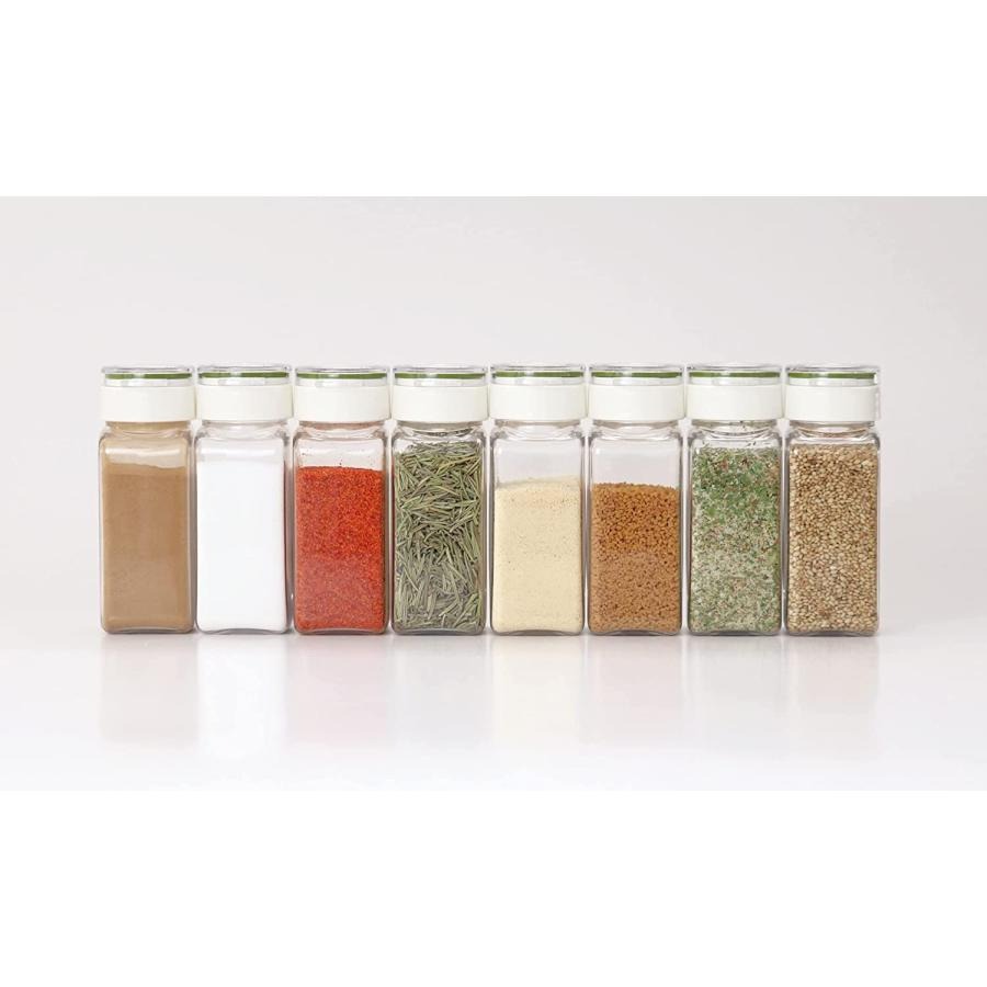 [MBB🇯🇵現貨附發票]日本 TAKEYA Fresh Lock 氣密調味料罐 (5孔) 綠白-細節圖6