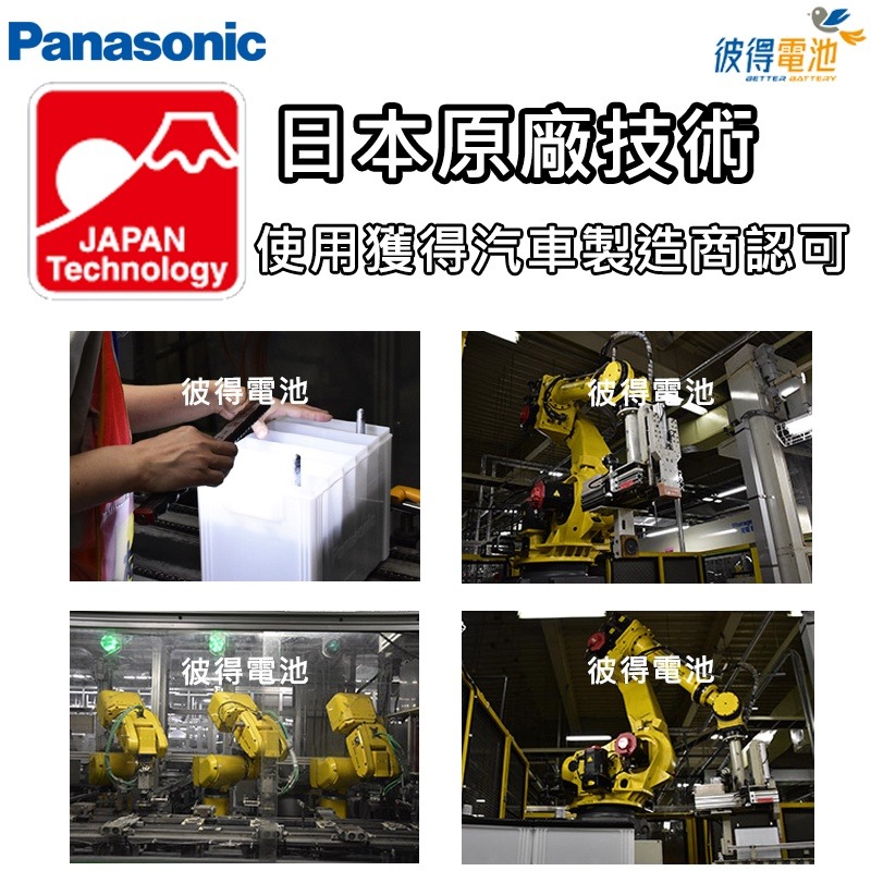 日本國際牌Panasonic 544L21免保養銀合金汽車電瓶 容量44AH 低身 LBN1 適用12代 ALTIS-細節圖2