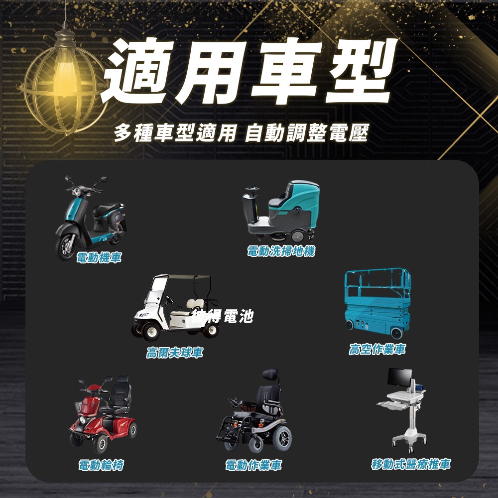 麻新電子 LFP-2430 24V 30A電池充電器 台灣製造 一年保固-細節圖5