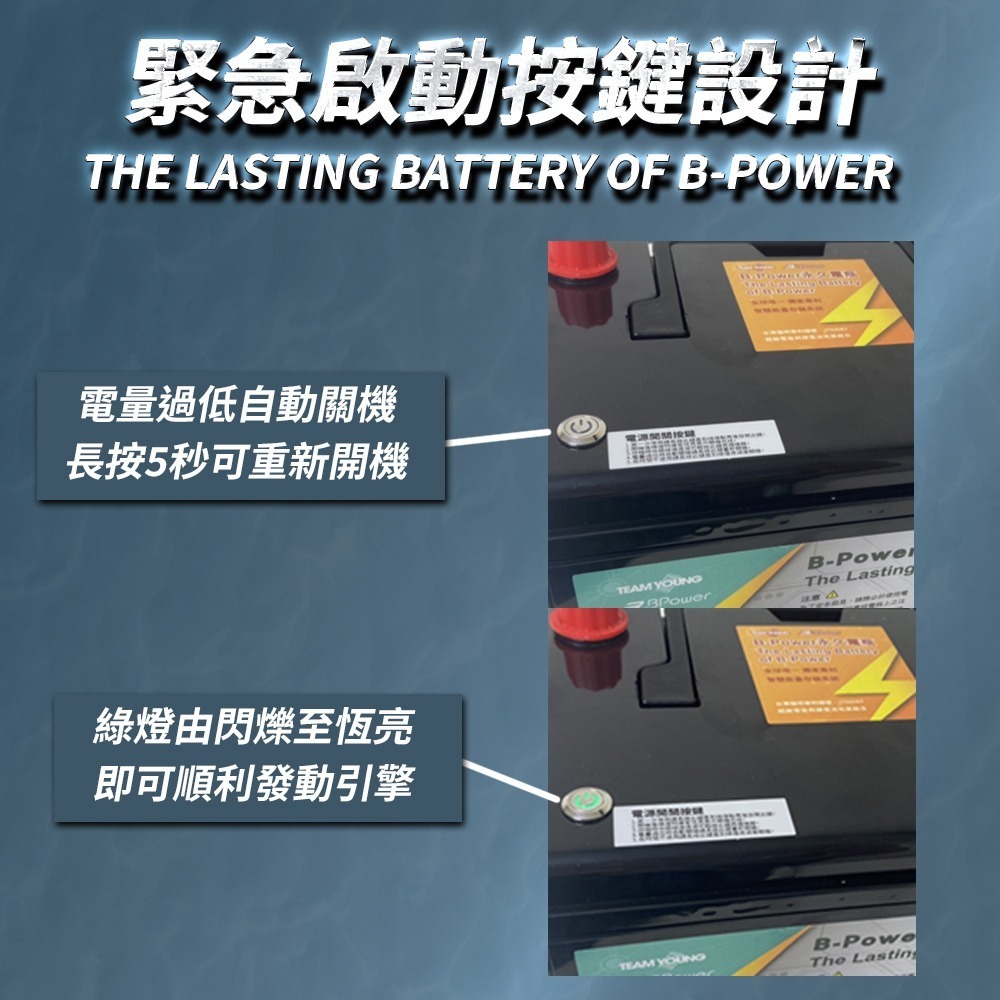 BPower 永久電瓶 61D31L 超級電容 鋰鐵電池 日規電池 怠速熄火可安裝 12年保固-細節圖8
