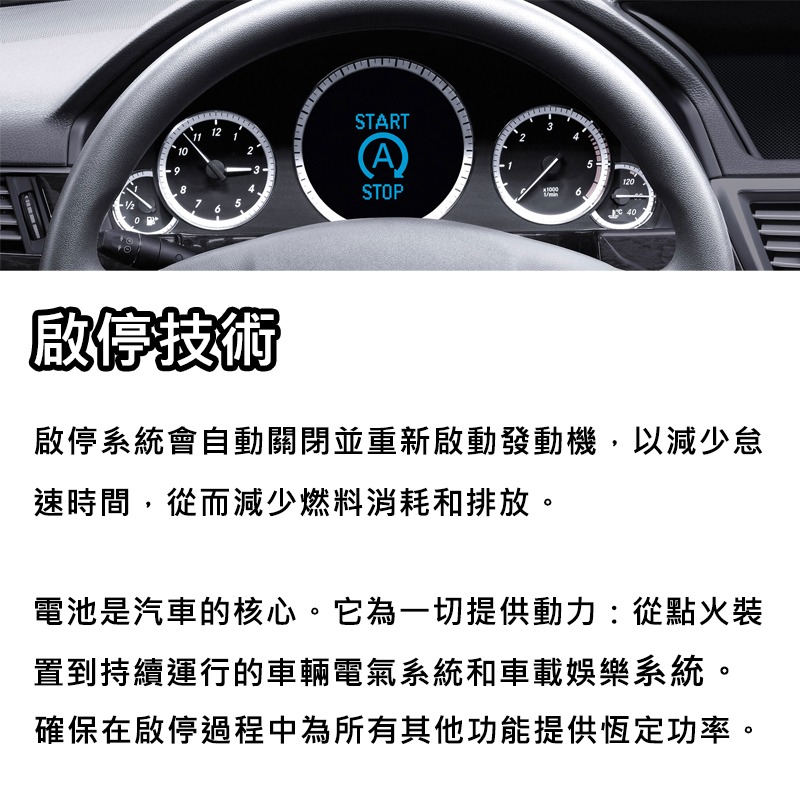 德國VARTA華達 N105 EFB 105AH LN6汽車電瓶 怠速熄火車 Start-Stop 德國進口歐洲製造-細節圖4