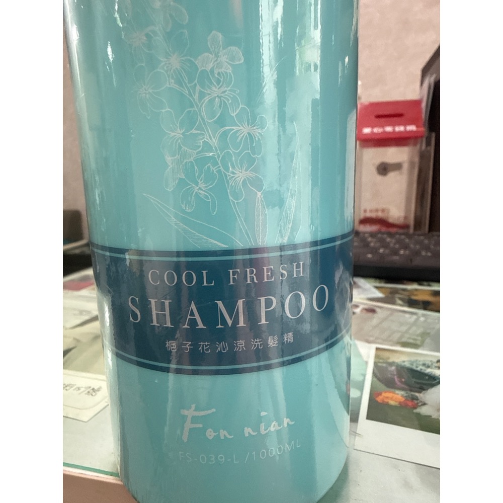 【fengnian 豐釀】梔子花沁涼洗髮精1000ml // 梔子花沁涼護髮素1000ml-細節圖2