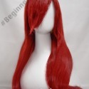 初心者♡Cosplay 假髮 100cm 黑色 白色 紅色 金色 黃色 長髮 直髮 長直髮 萬用款 cos-規格圖1