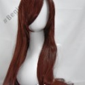初心者♡Cosplay 假髮 100cm 黑色 白色 紅色 金色 黃色 長髮 直髮 長直髮 萬用款 cos-規格圖1