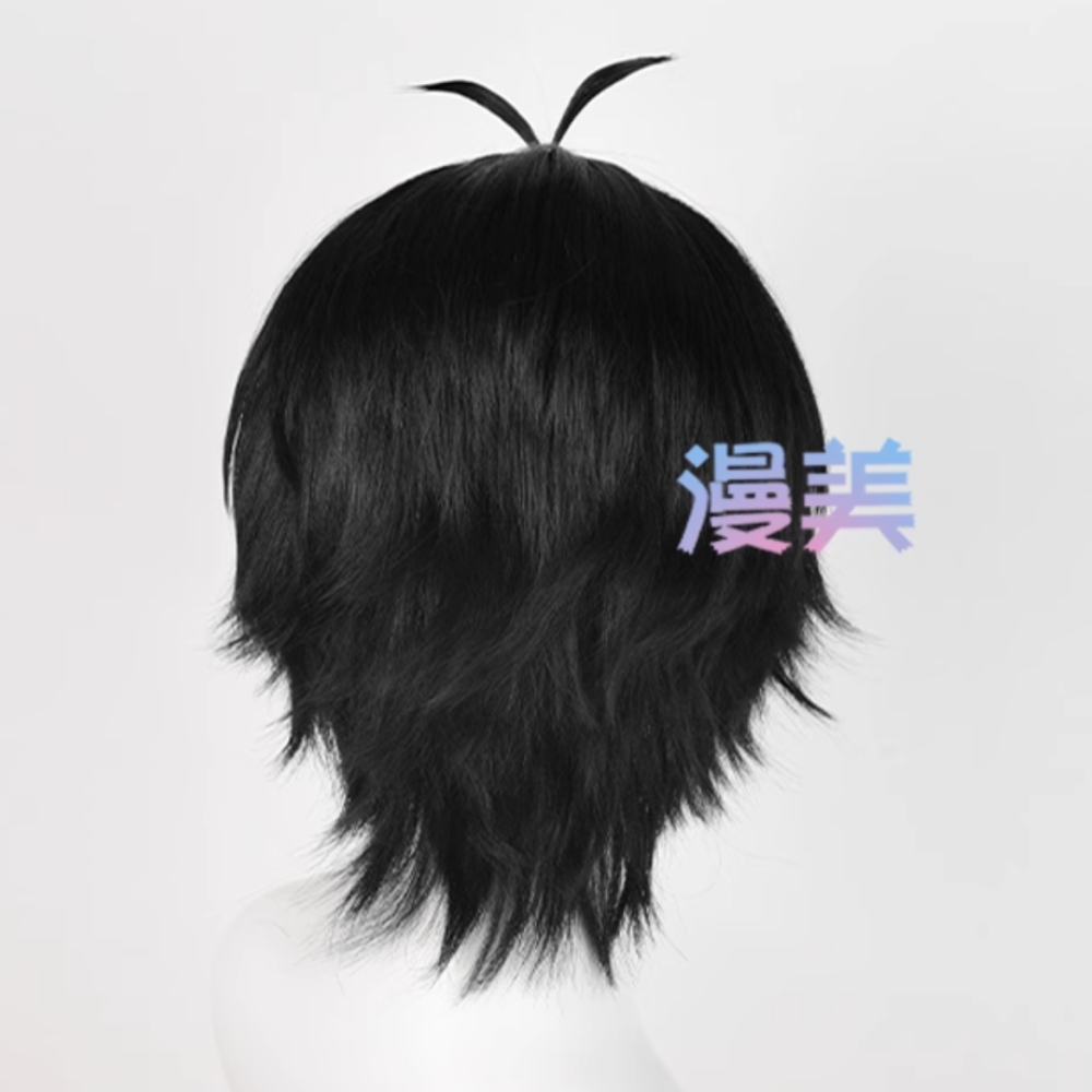 初心者♡Cosplay 假髮 西谷夕 排球少年 短髮 漫美 cos-細節圖3