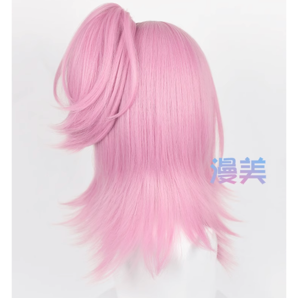 初心者♡Cosplay 假髮 日奈森亞夢 亞夢 守護甜心 粉紅色 粉色 cos-細節圖3