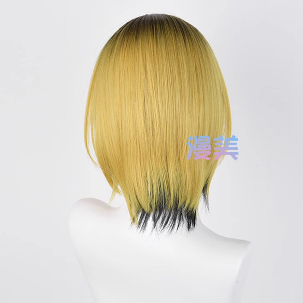 初心者♡Cosplay 假髮 孤爪研磨 排球少年 短髮 cos-細節圖3