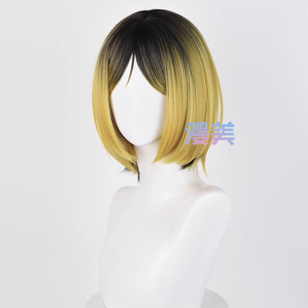 初心者♡Cosplay 假髮 孤爪研磨 排球少年 短髮 cos-細節圖2