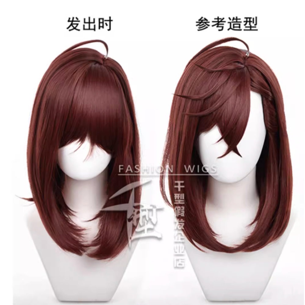 初心者♡Cosplay 假髮 綾瀨桃 膽大黨 棕色 cos-細節圖5